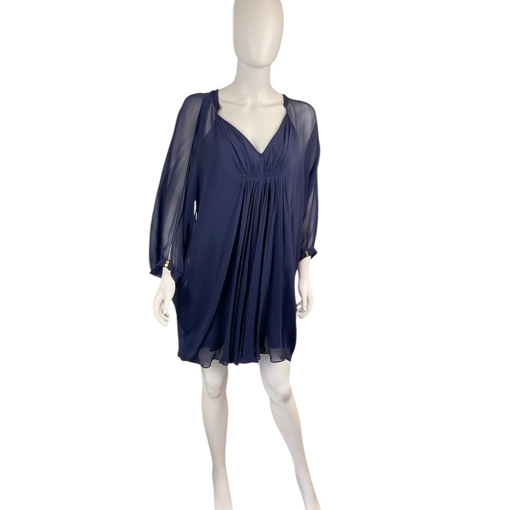 DIANE VON FURSTENBERG FLEURETTE‎ SILK DRESS, SIZE 8